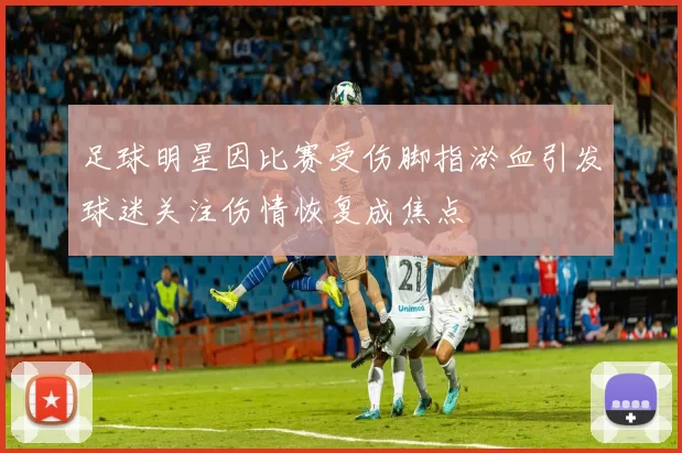 足球明星因比赛受伤脚指淤血引发球迷关注伤情恢复成焦点
